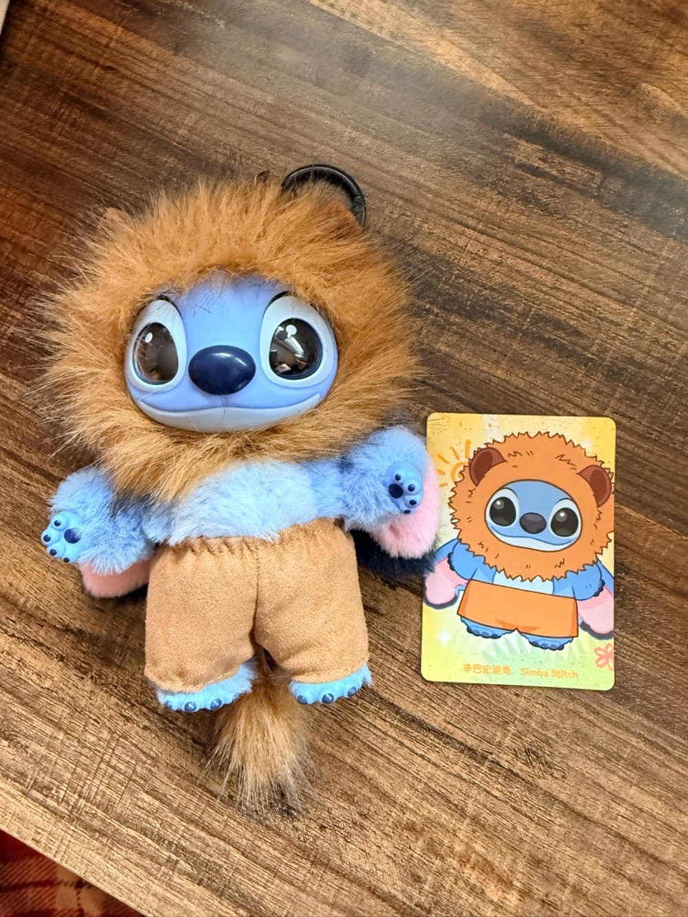 Popmart Stitch Adventure Series- Simba Stitch